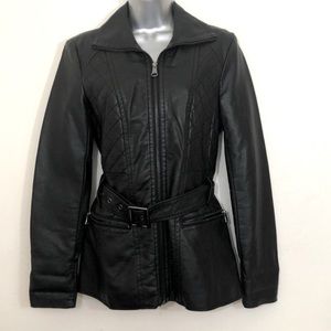 Marc New York Marc Andrew Black Leather Jacket XS.